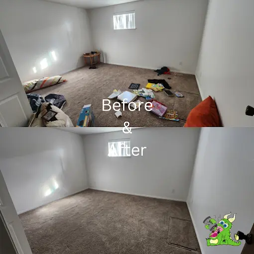 Foreclosure Clean Out in Salt Lake City Before and After